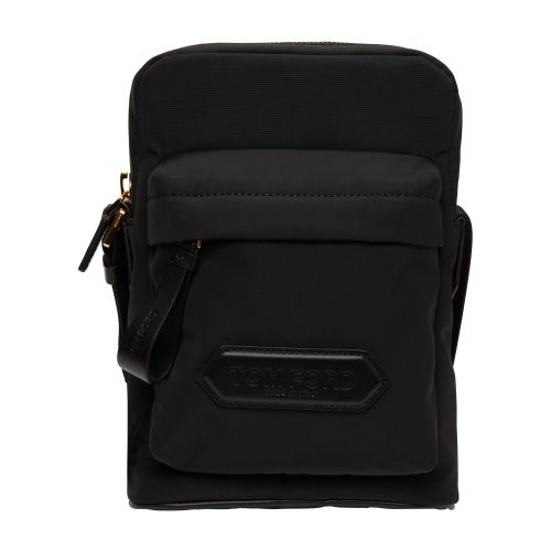 Tom Ford Logo-patch messenger bag