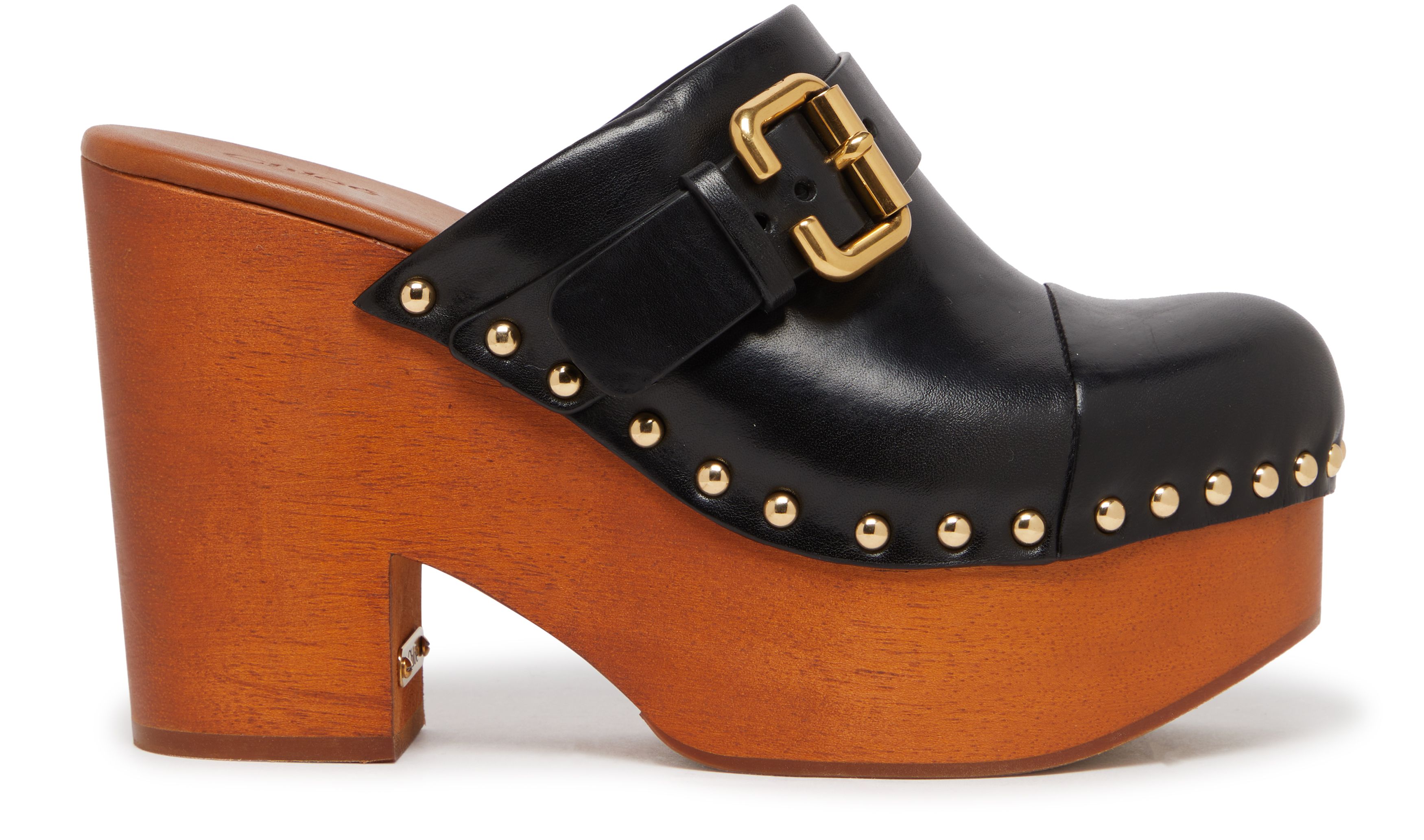 Chloé Jeannette platform clogs