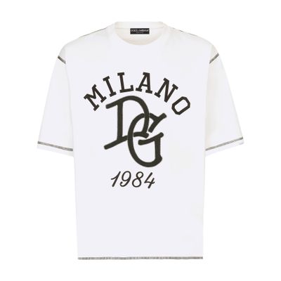 Dolce & Gabbana T-shirt with DG logo embroidery