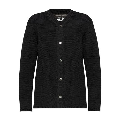 Comme Des Garçons Homme Plus Cardigan with decorative knit