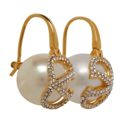 VALENTINO GARAVANI Vlogo Signature Pearl earrings