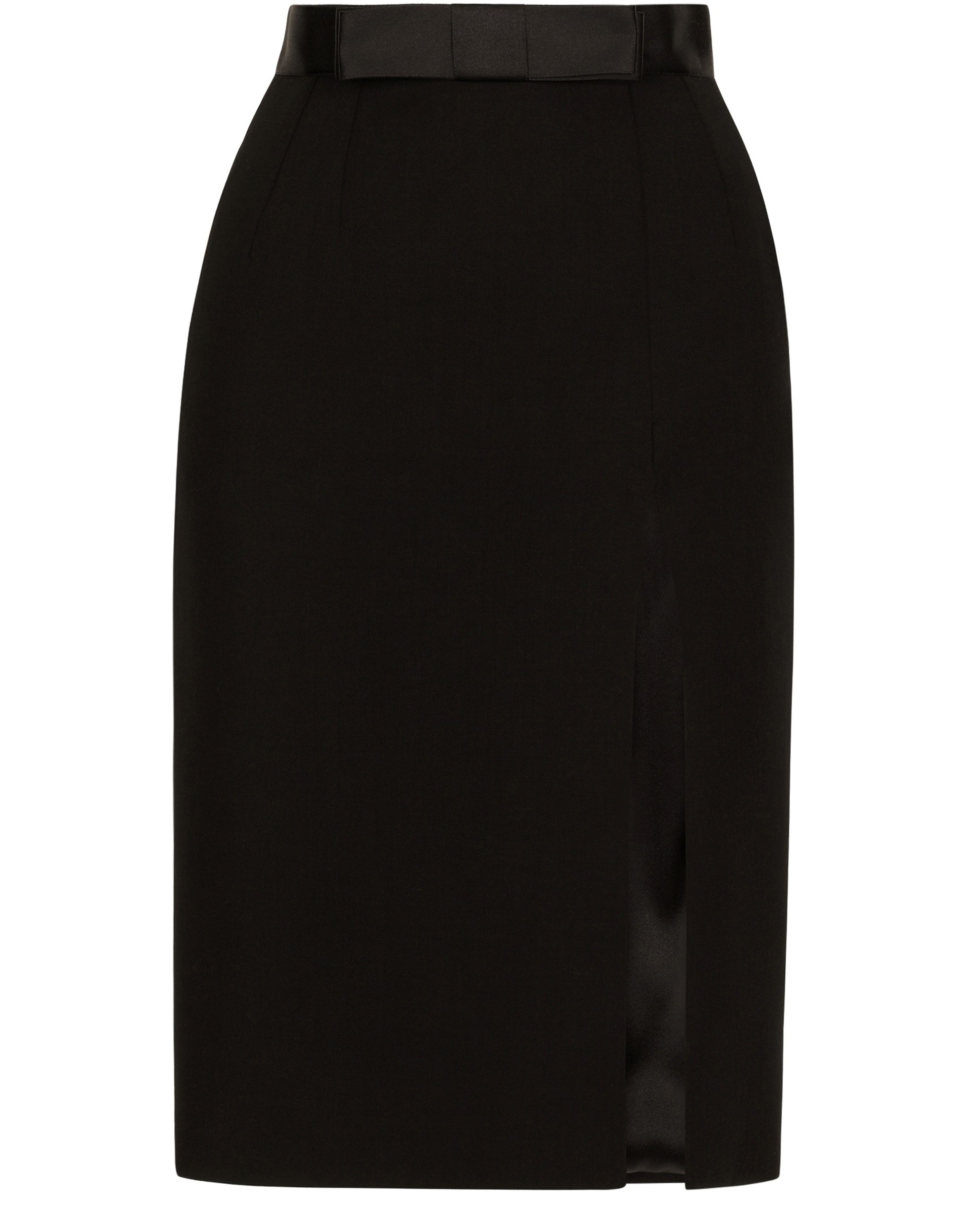 Dolce & Gabbana Wool midi pencil skirt