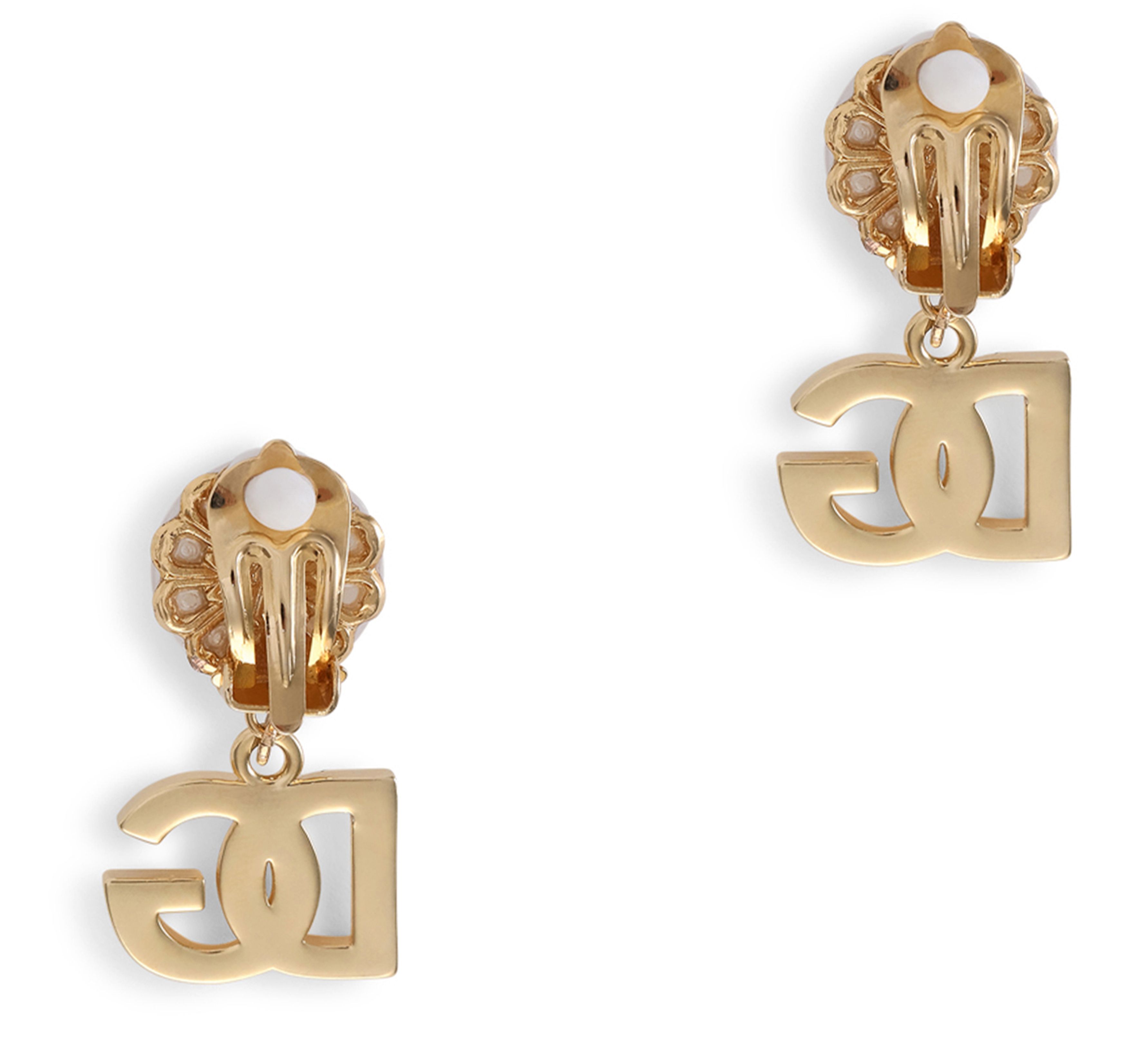 Dolce & Gabbana Clip-on earrings with pearls