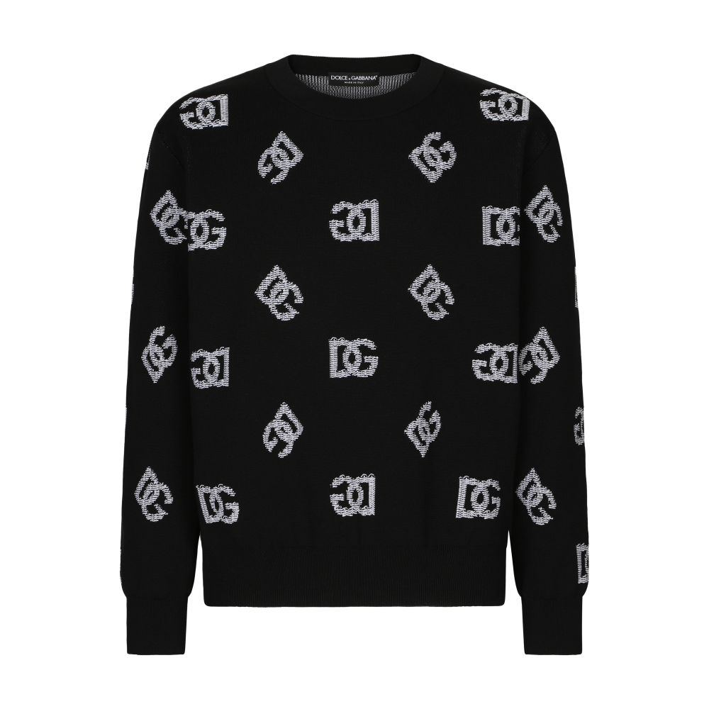 Dolce & Gabbana Technical jacquard sweater