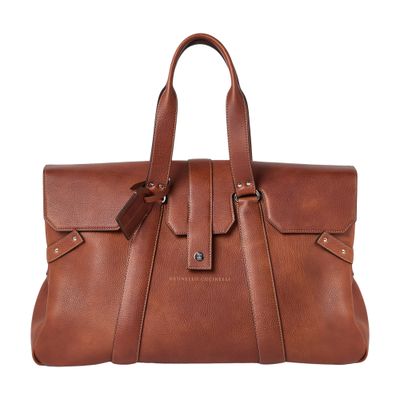 Brunello Cucinelli Weekender Country bag