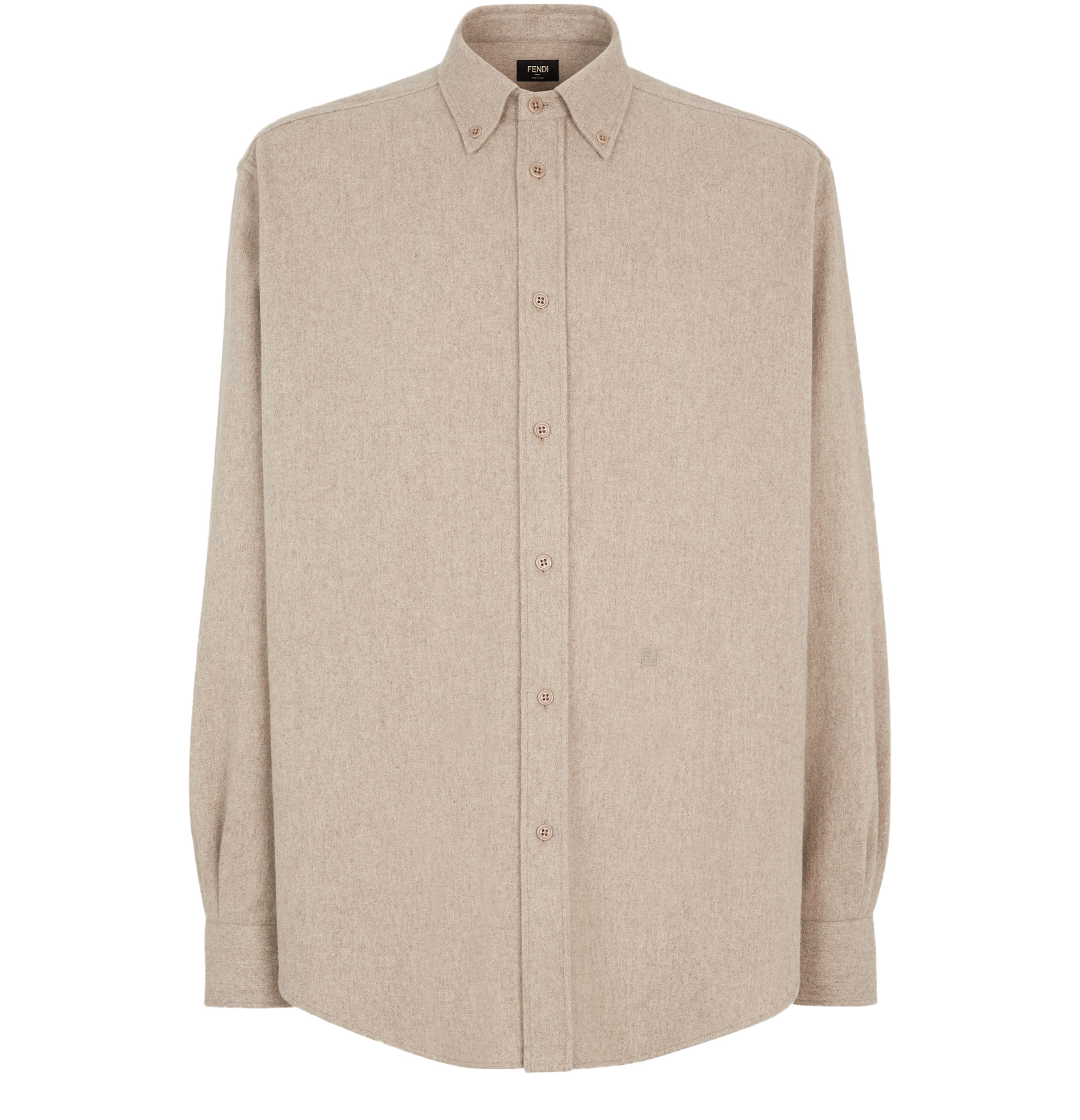 FENDI Tailored shirt with button-down collar