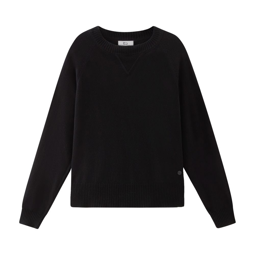 Woolrich Crewneck Sweater in Wool and Cashmere Blend