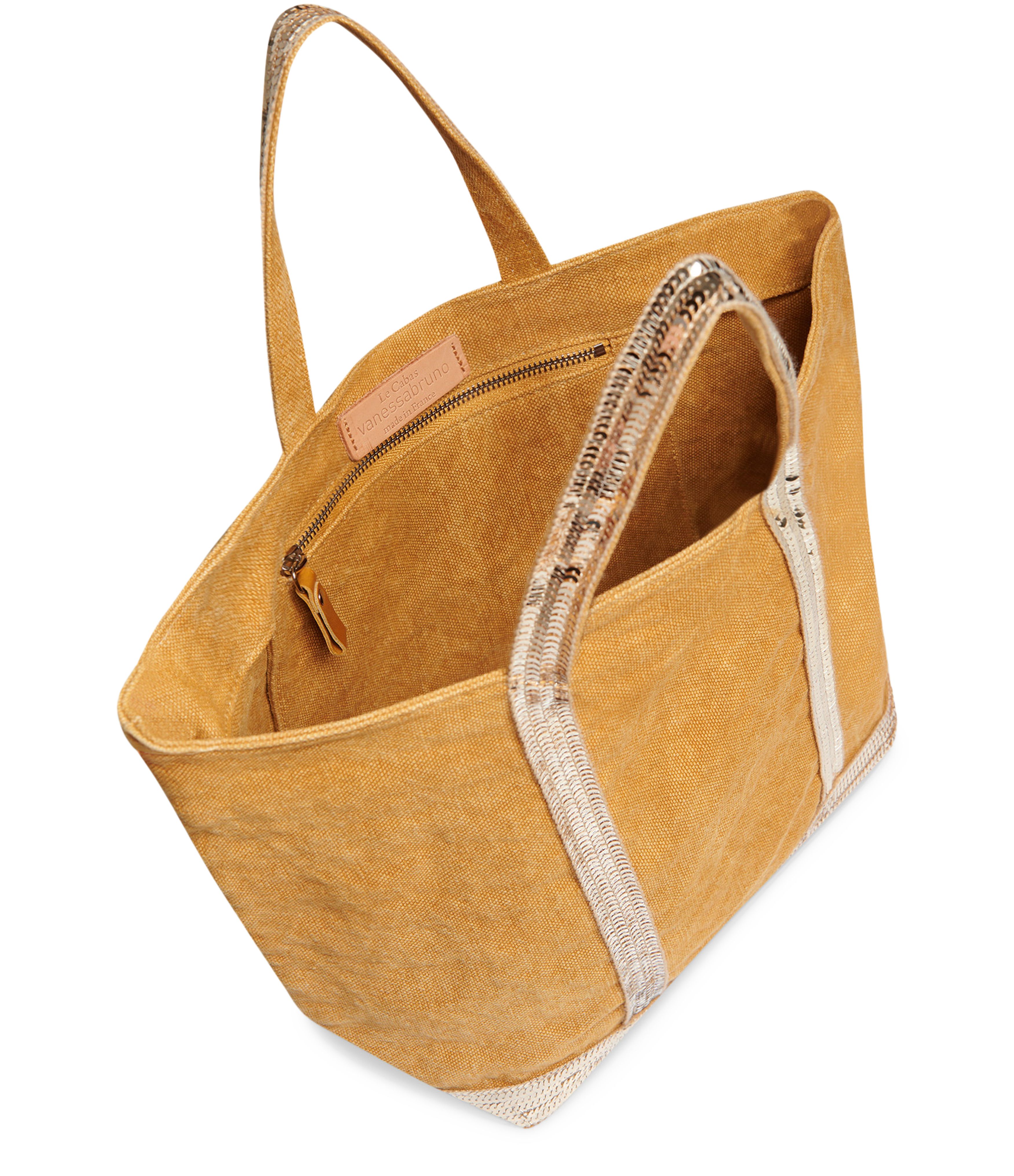  Linen M cabas tote