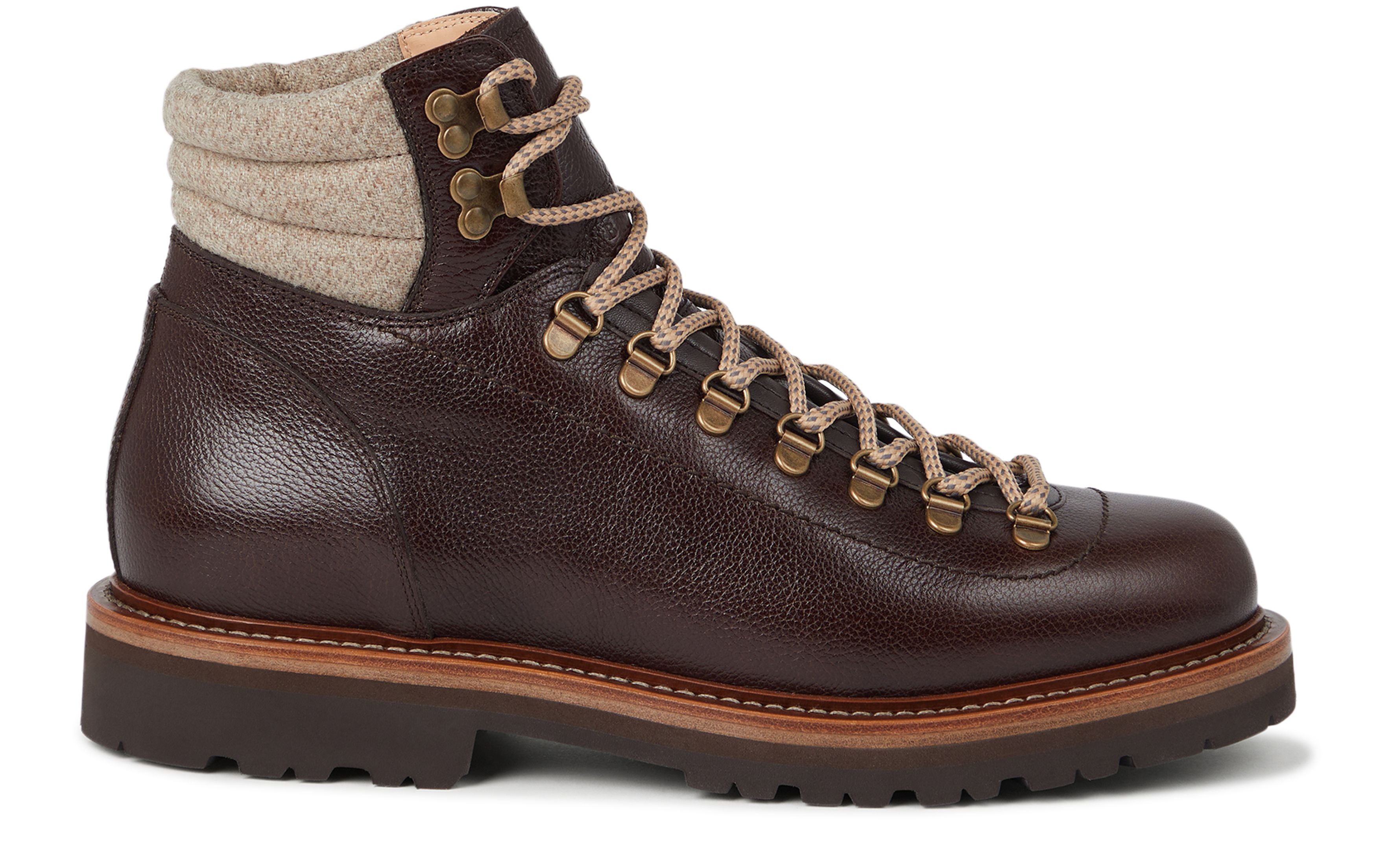 Brunello Cucinelli Calfskin Mountain Boot