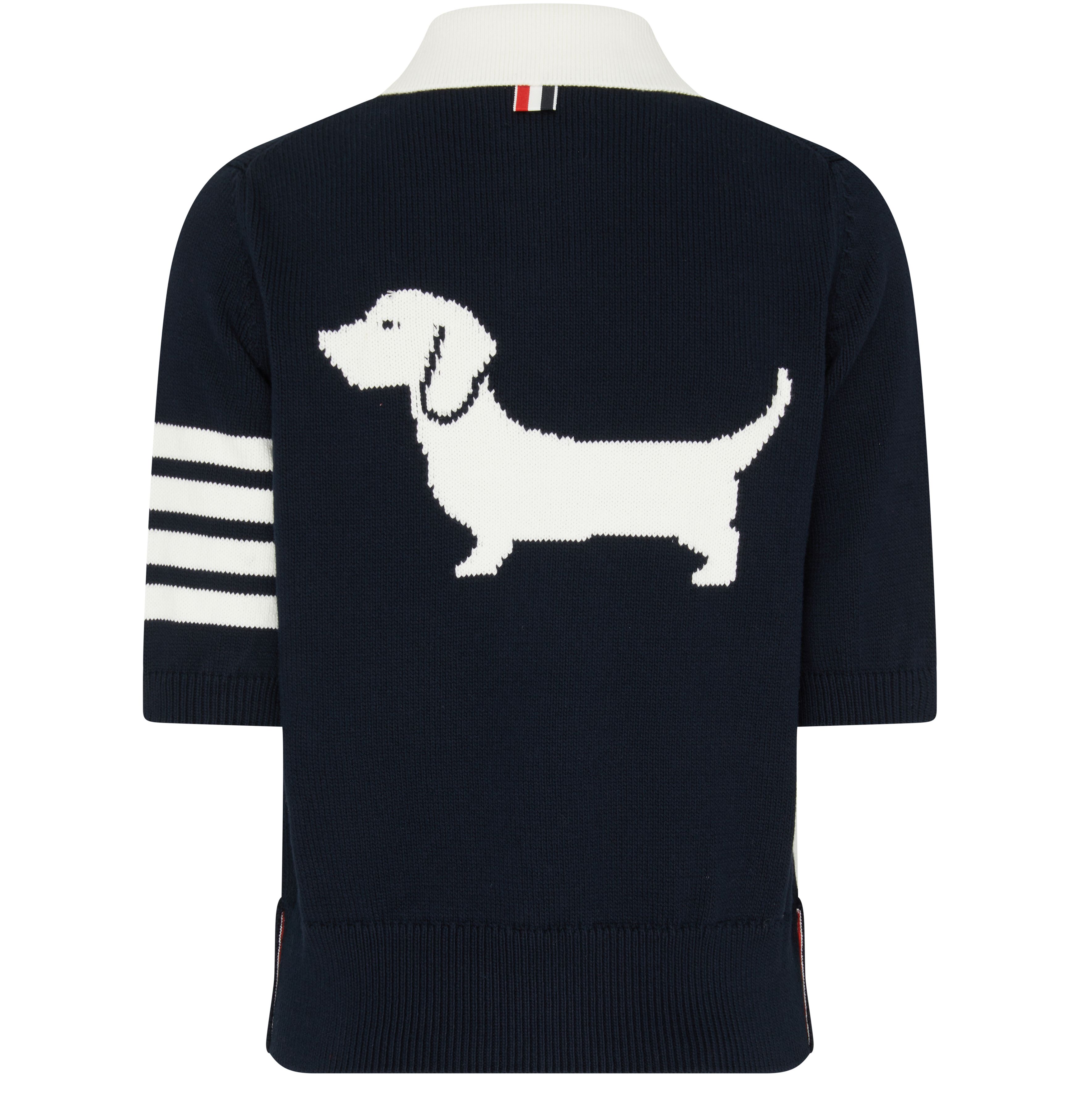 Thom Browne Hector 4-Bar polo