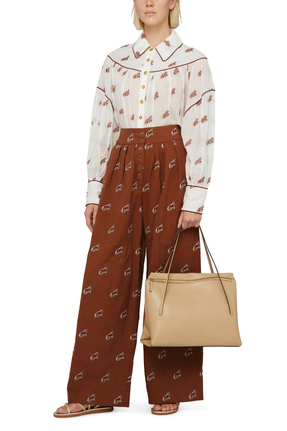 Farm Rio Wide-leg pants