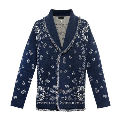 Alanui ‘Bandana' cashmere cardigan