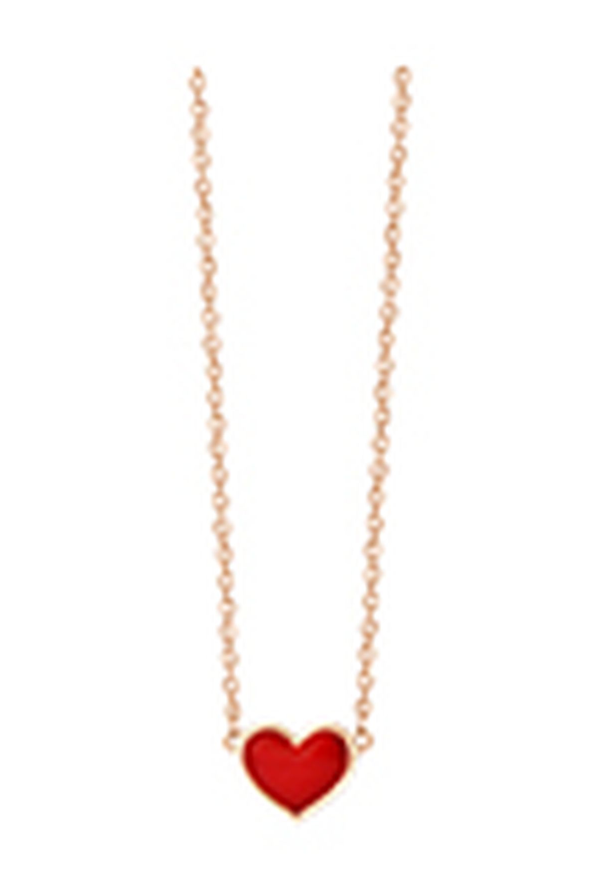  Heart emoji necklace