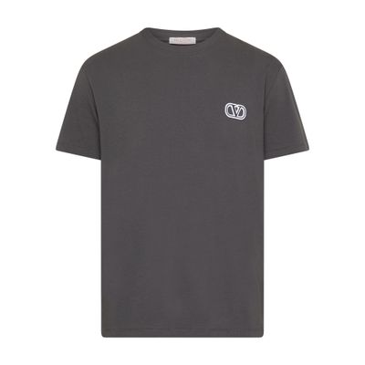 VALENTINO GARAVANI Cotton T-shirt with Vlogo Signature print