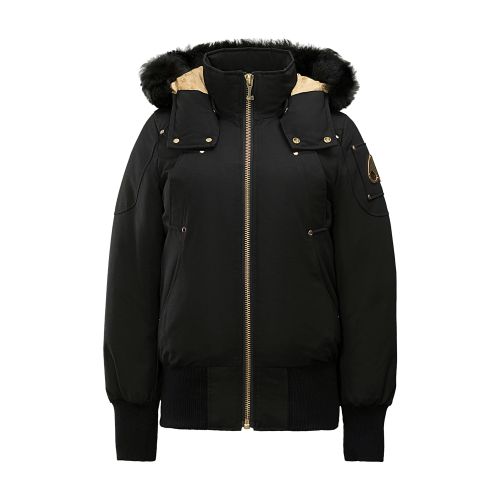 Moose Knuckles Gold debbie bomber shearling