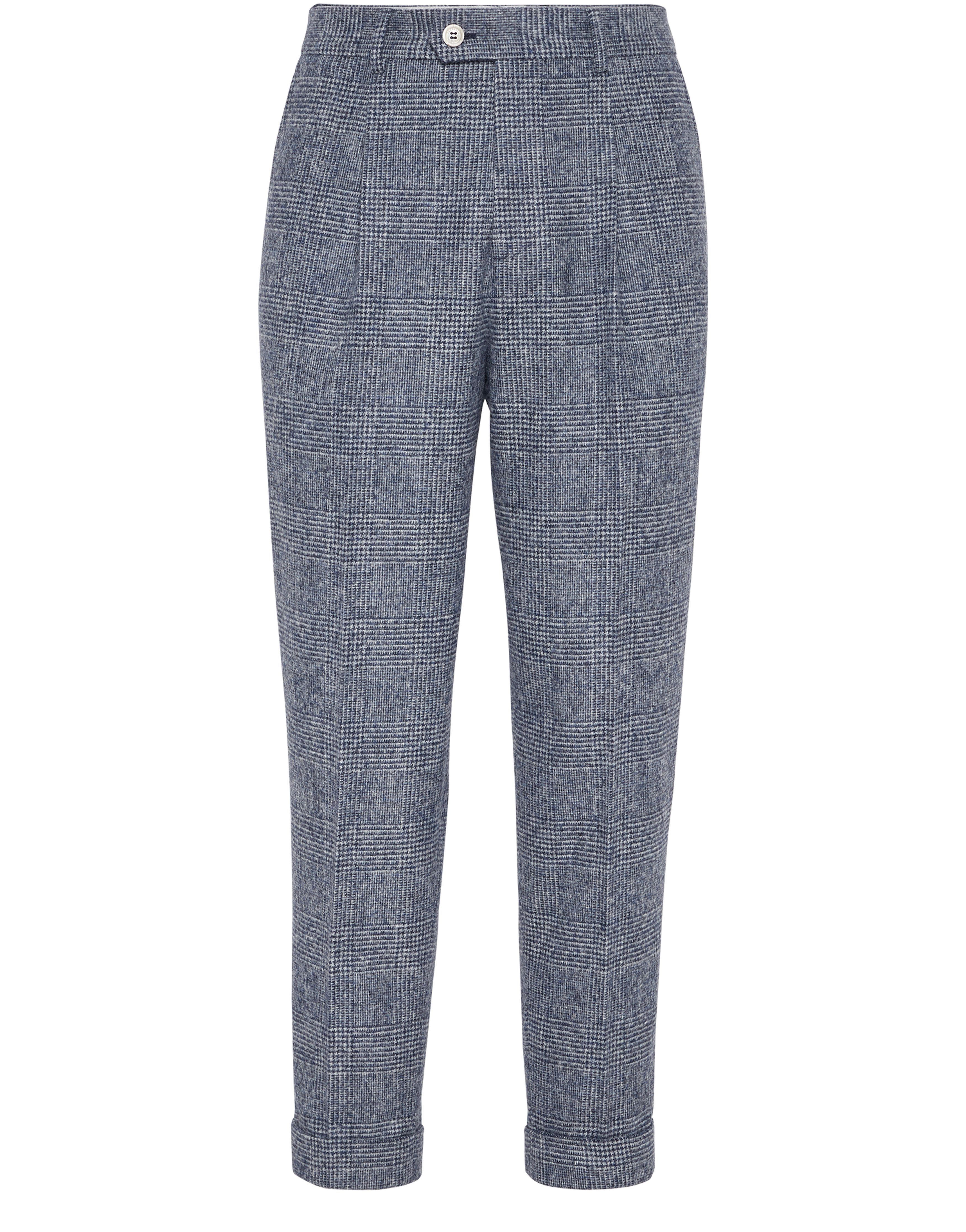 Brunello Cucinelli Prince of Wales trousers