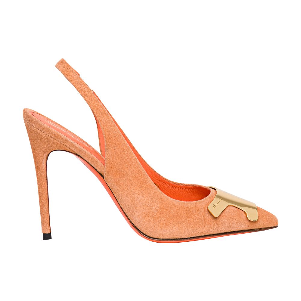 Santoni High-heel Santoni Sibille slingbacks