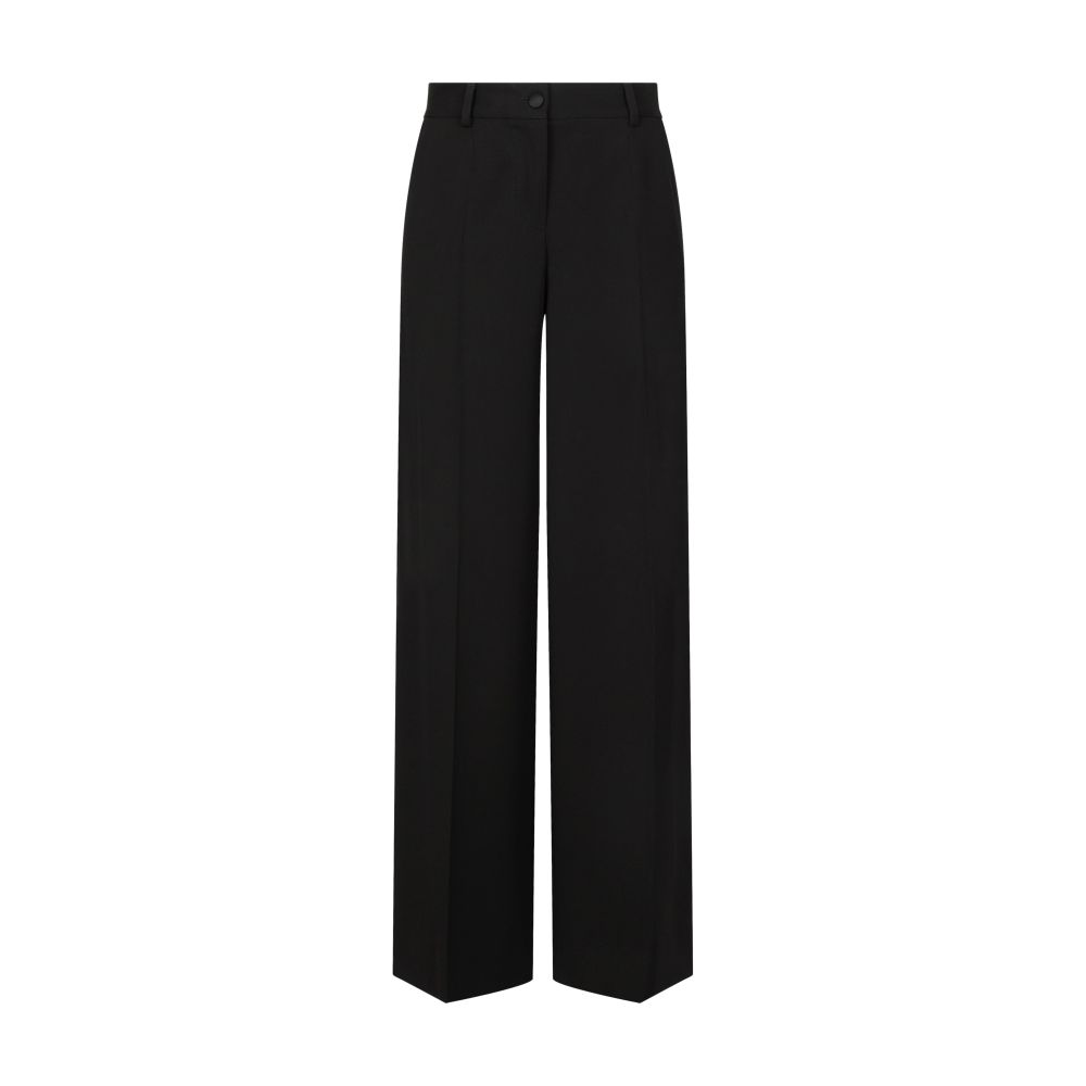 Dolce & Gabbana Flared wool gabardine pants