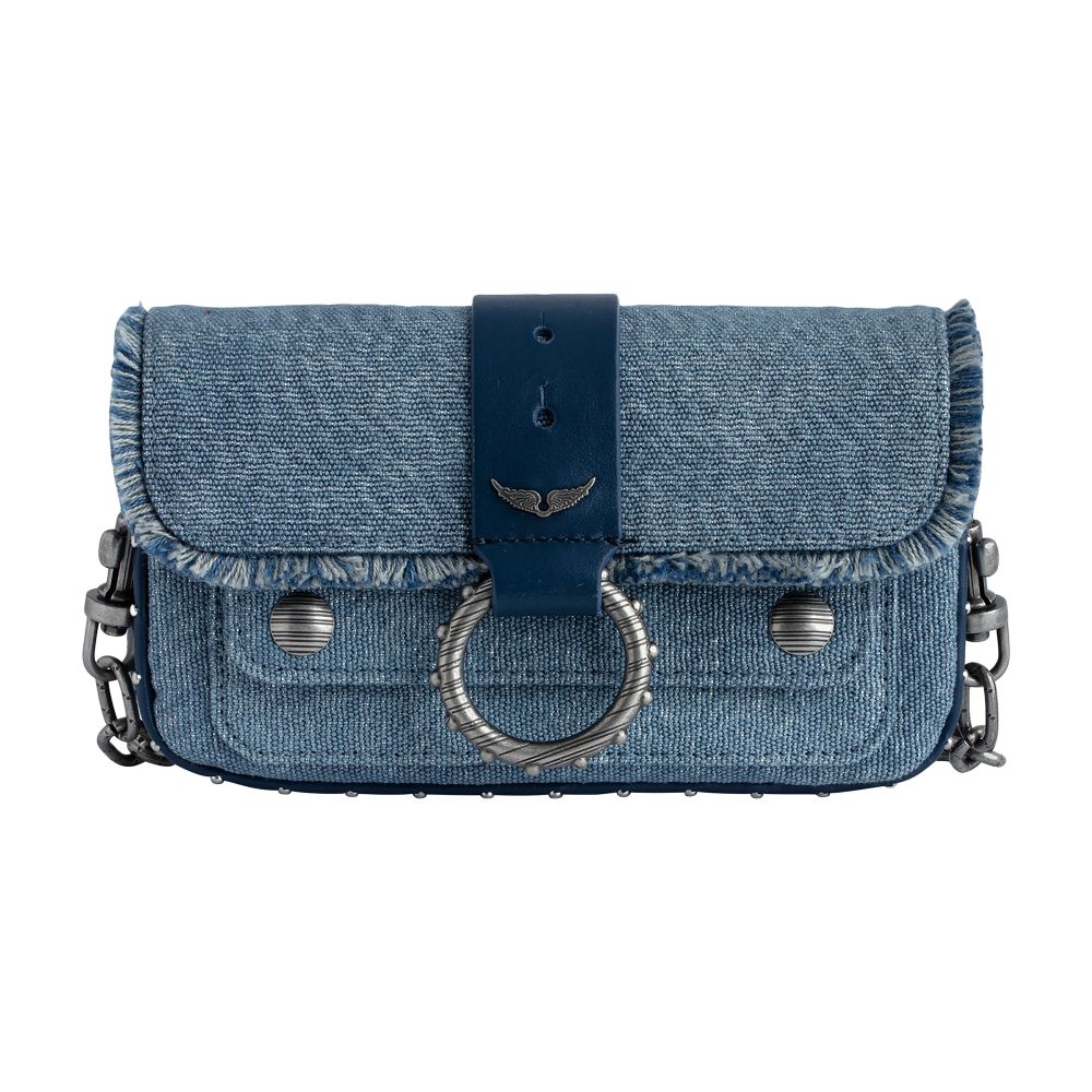 Zadig & Voltaire Kate Wallet Denim Bag