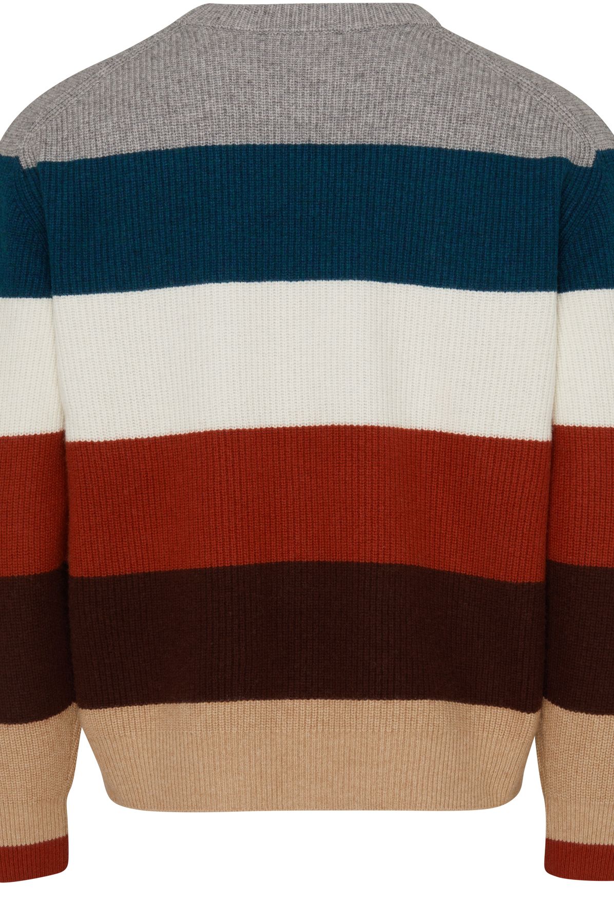 Maison Kitsuné Fox head patch ribbed jumper