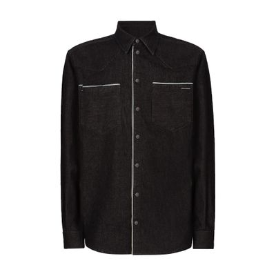 Dolce & Gabbana Selvedge denim Gold-fit shirt