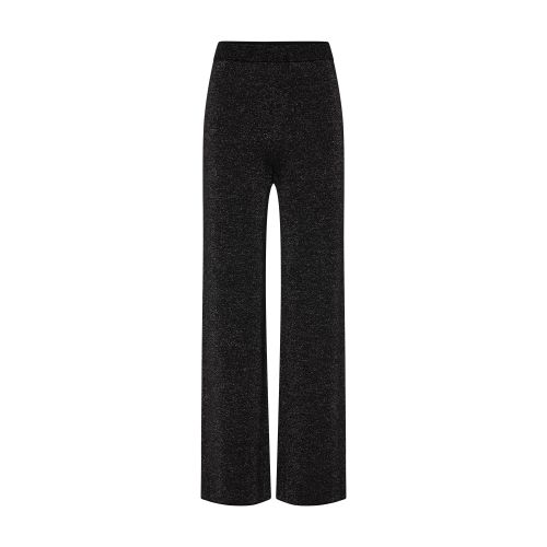 Joseph Wide-leg lurex pants