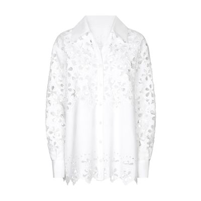 Dolce & Gabbana Cut-out detailing oversize shirt