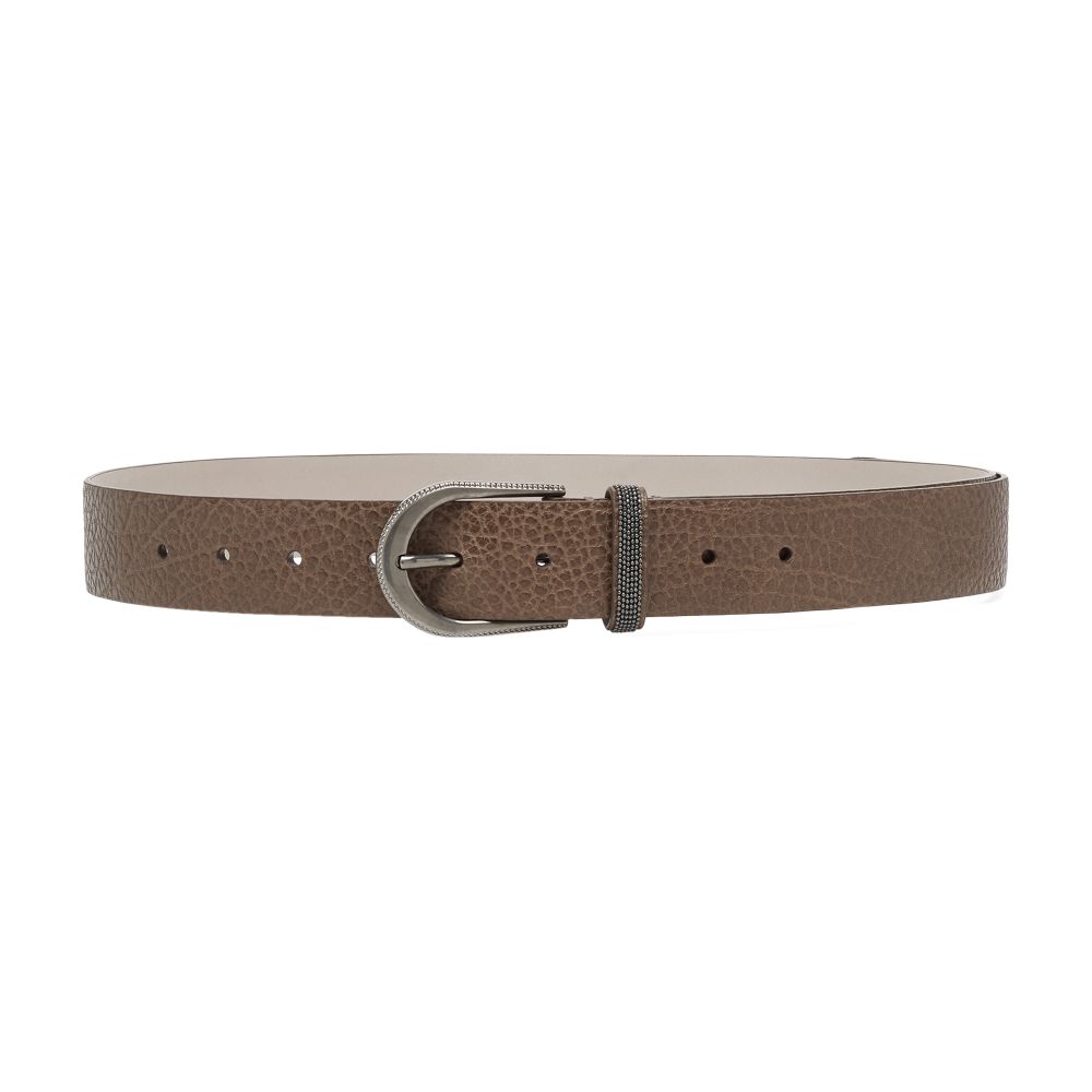 Brunello Cucinelli Belt with Monili trim