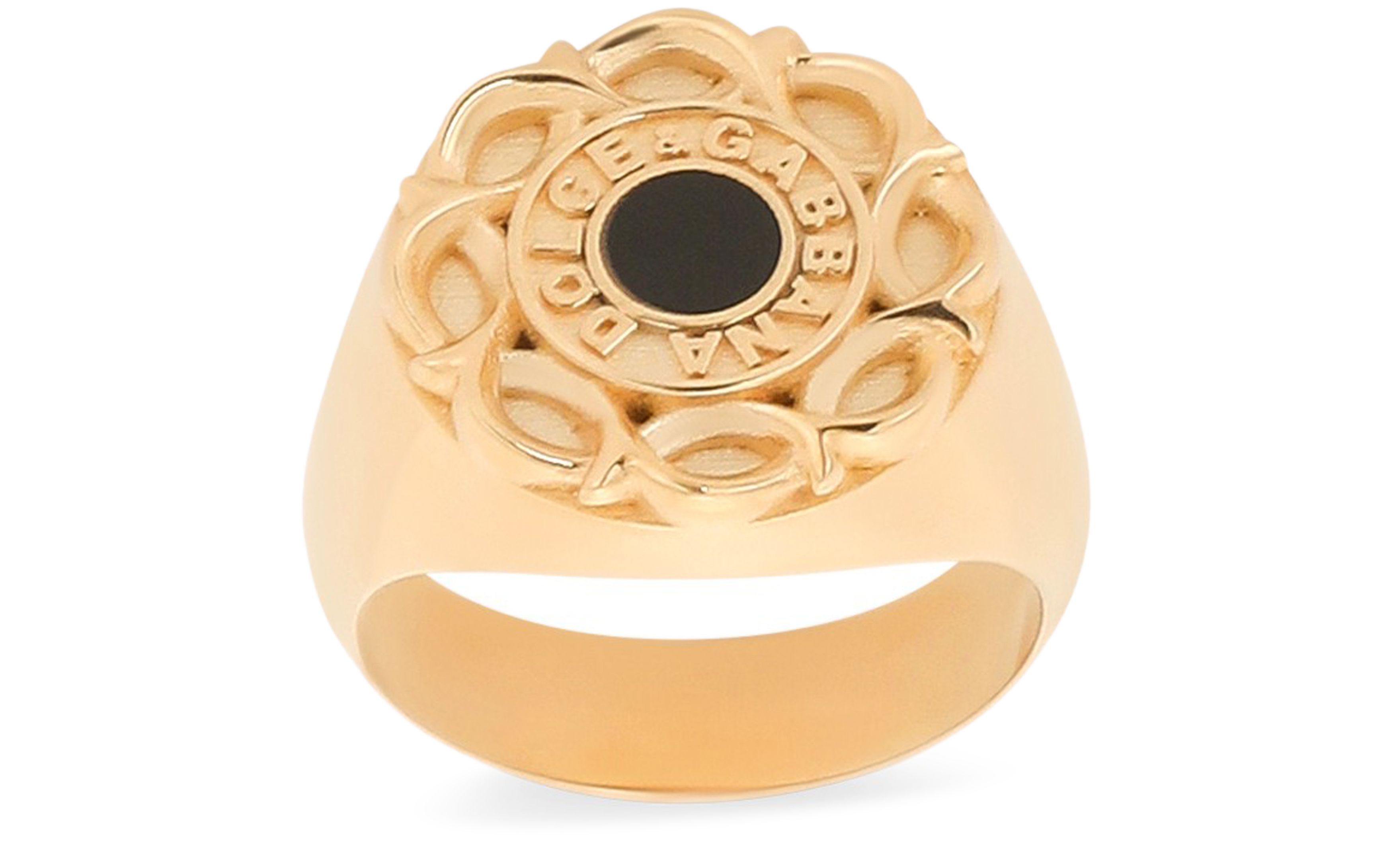 Dolce & Gabbana Floral enameled ring