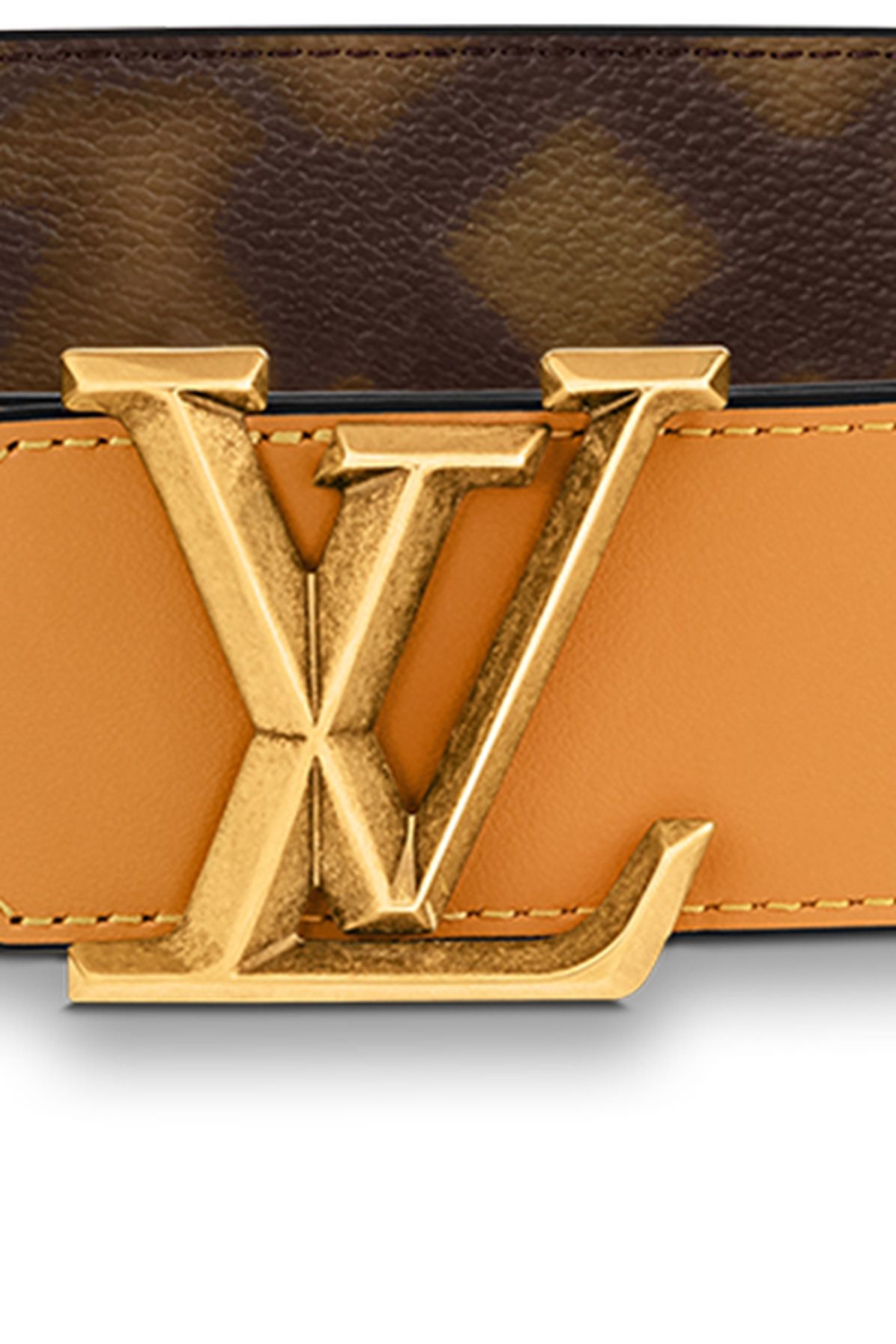  LV Pyramide This Is Not MNG 40mm Reversible Belt