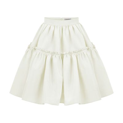 Nina Ricci Midi babydoll taffeta skirt