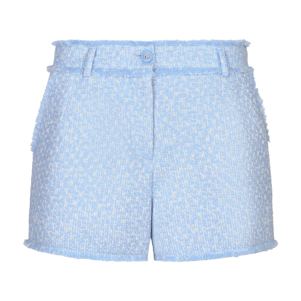 Dolce & Gabbana Raschel tweed shorts