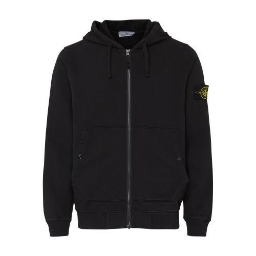 Stone Island Hoodie with logo patch