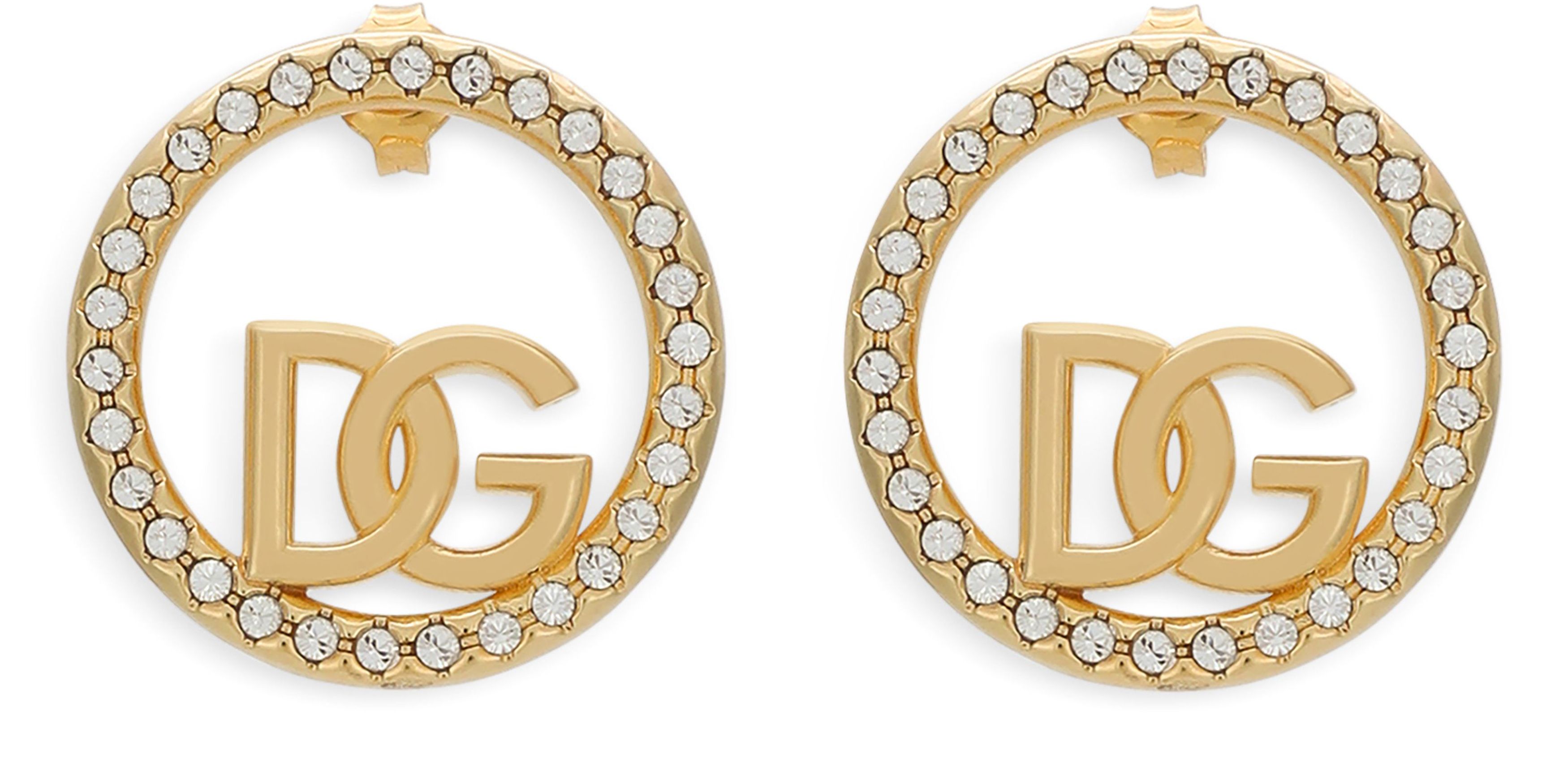 Dolce & Gabbana Hoop earrings with DG logo