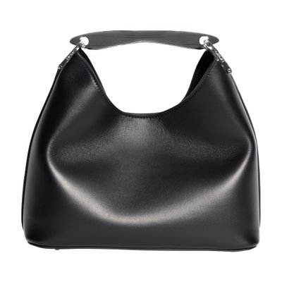 Elleme Boomerang small leather bag with silver hardware