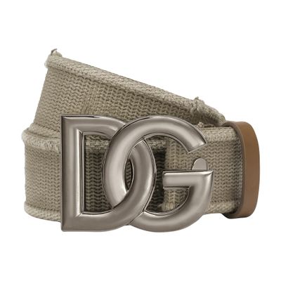 Dolce & Gabbana Tape belt with DG logo