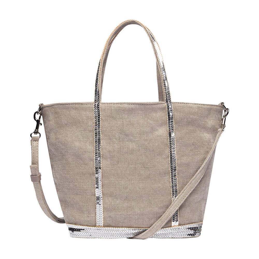  Linen S cabas tote