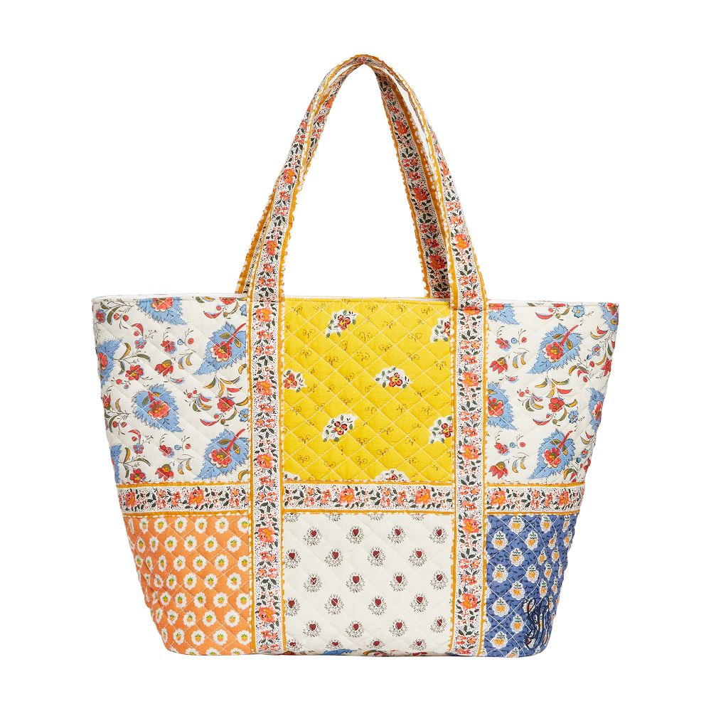  Cotton L cabas tote