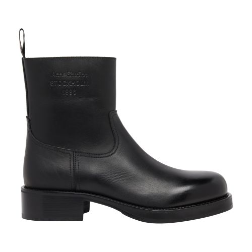 Acne Studios Logo ankle boots