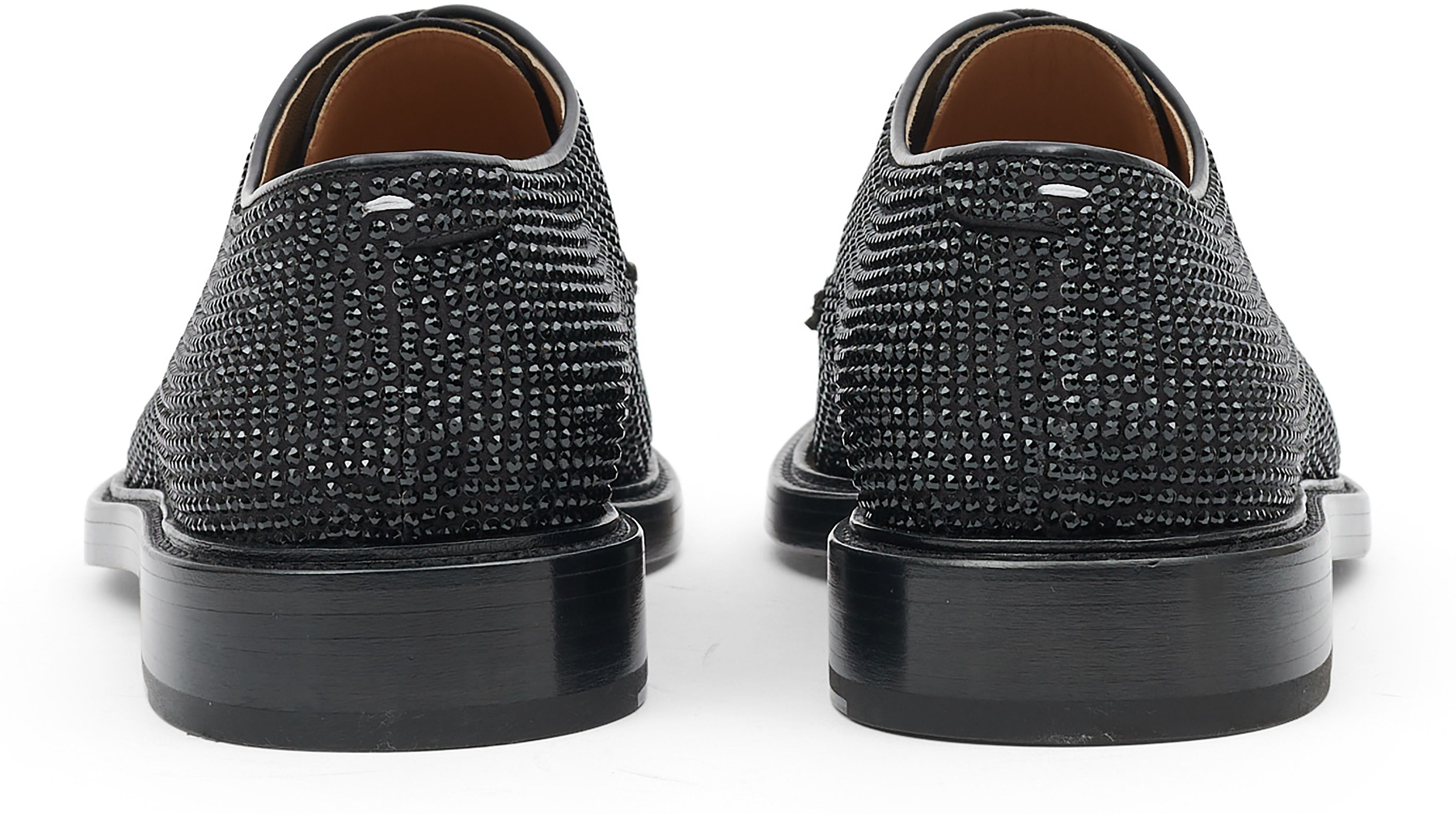 Maison Margiela Tabi rhinestone lace-up