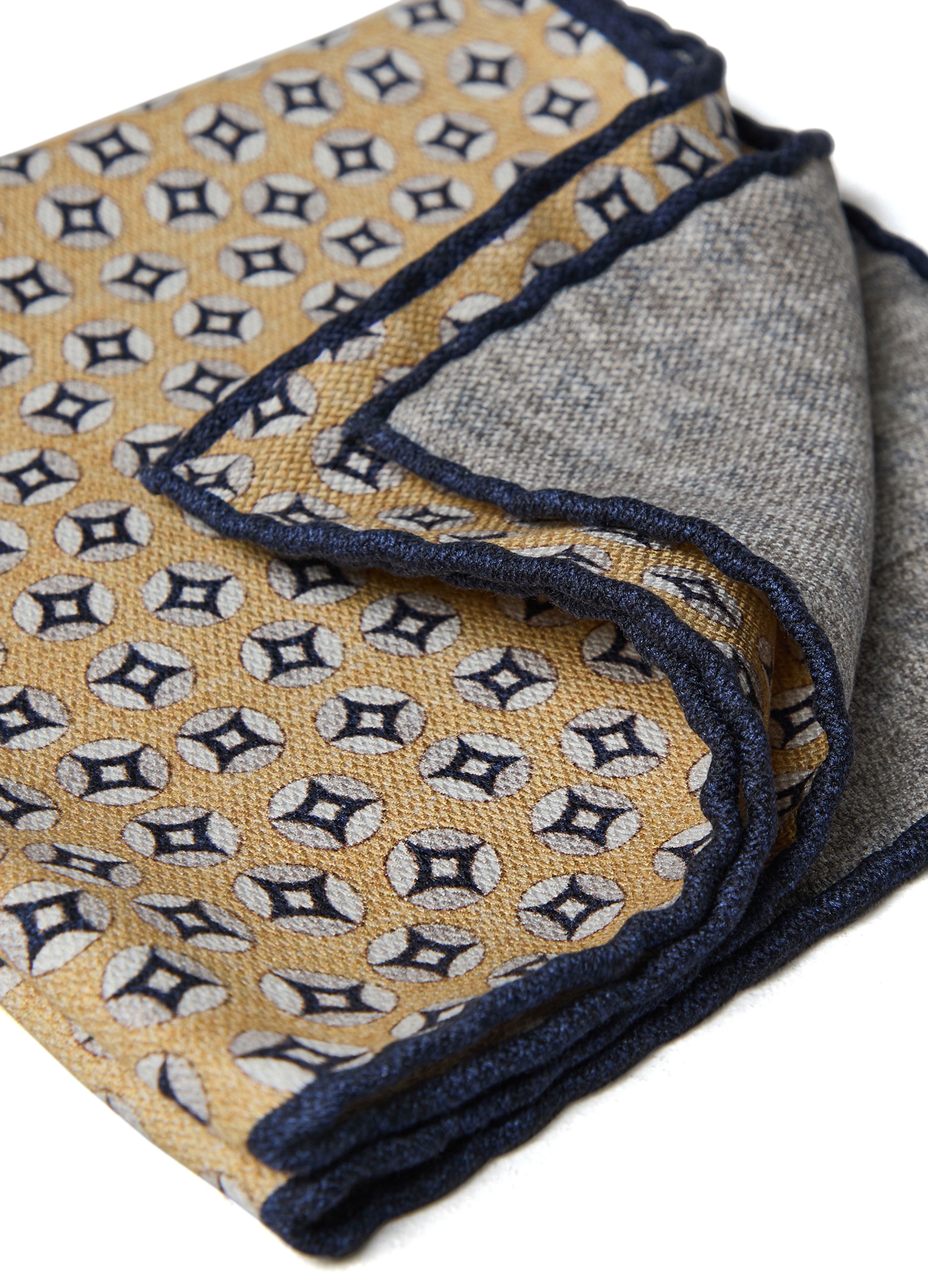 Brunello Cucinelli Pocket square with pattern