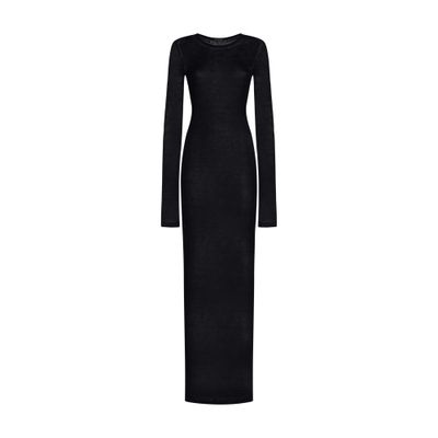 Ann Demeulemeester Eina ghost long sleeve dress