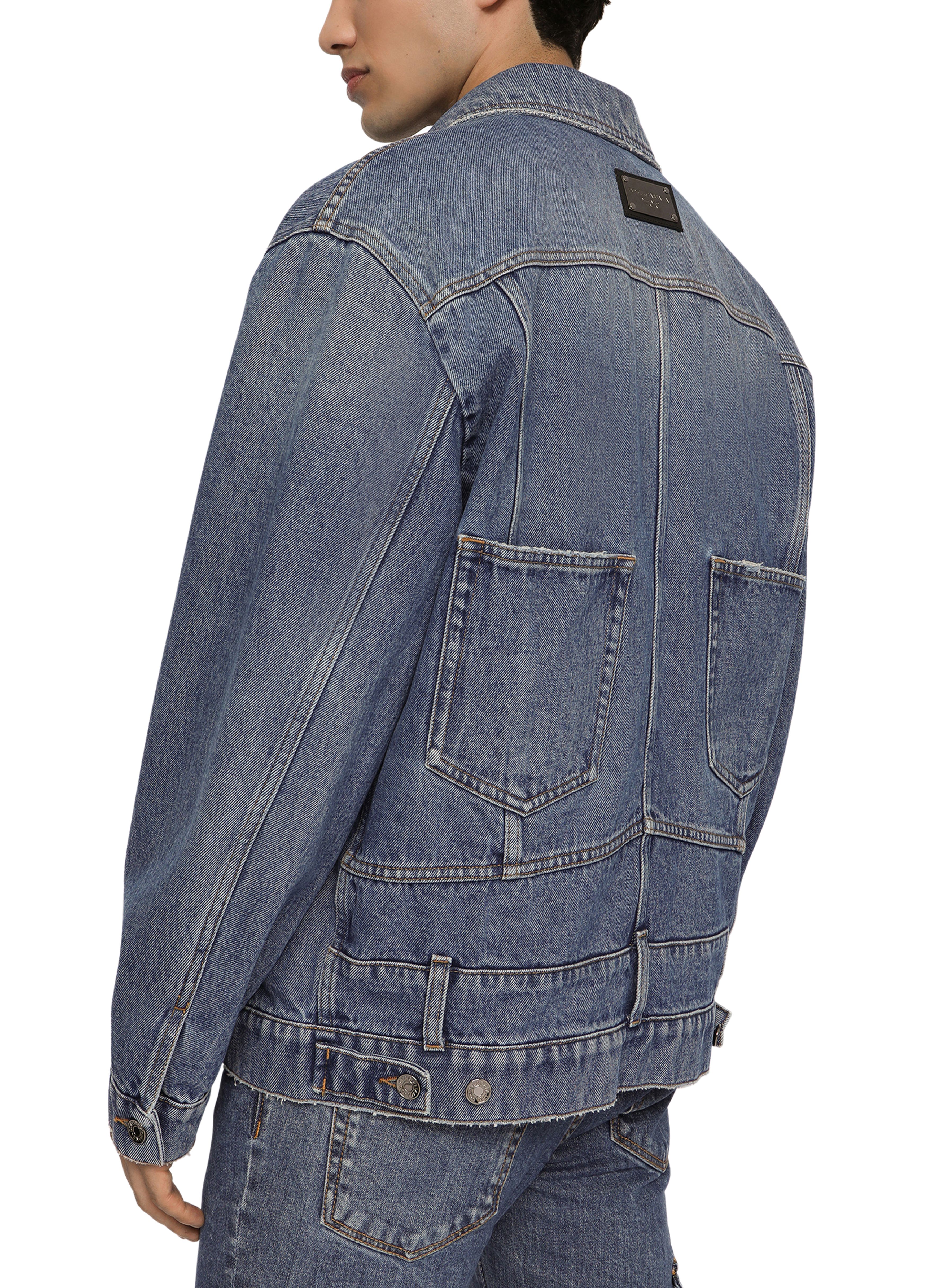 Dolce & Gabbana Patchwork denim jacket