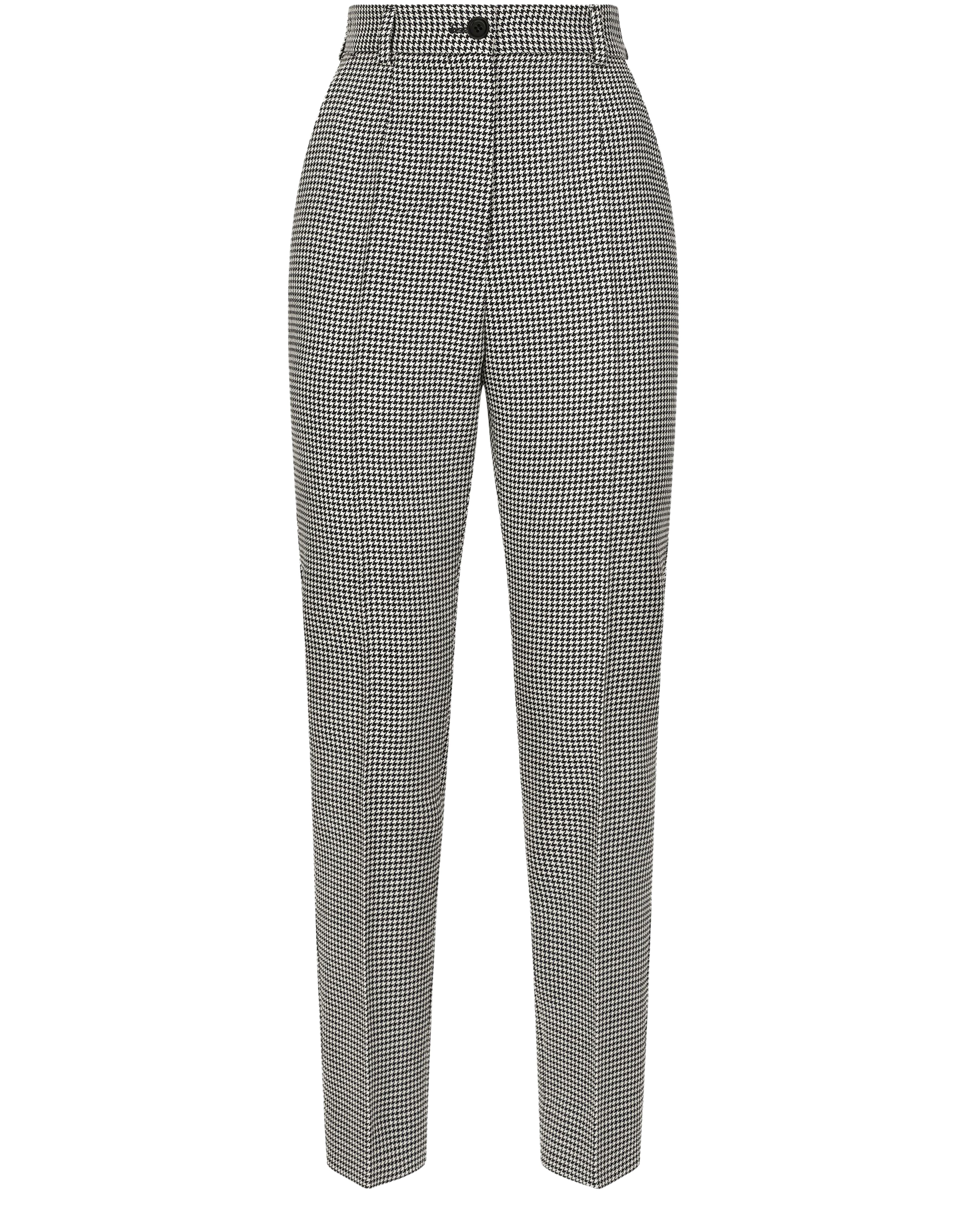 Dolce & Gabbana Tailored wool houndstooth pants