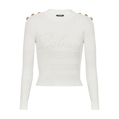 Balmain Balmain Signature Knit Sweater