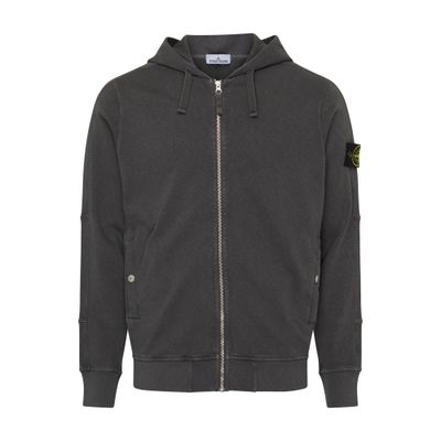 Stone Island Hoodie with logo patch