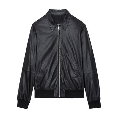 Zadig & Voltaire Mate leather jacket