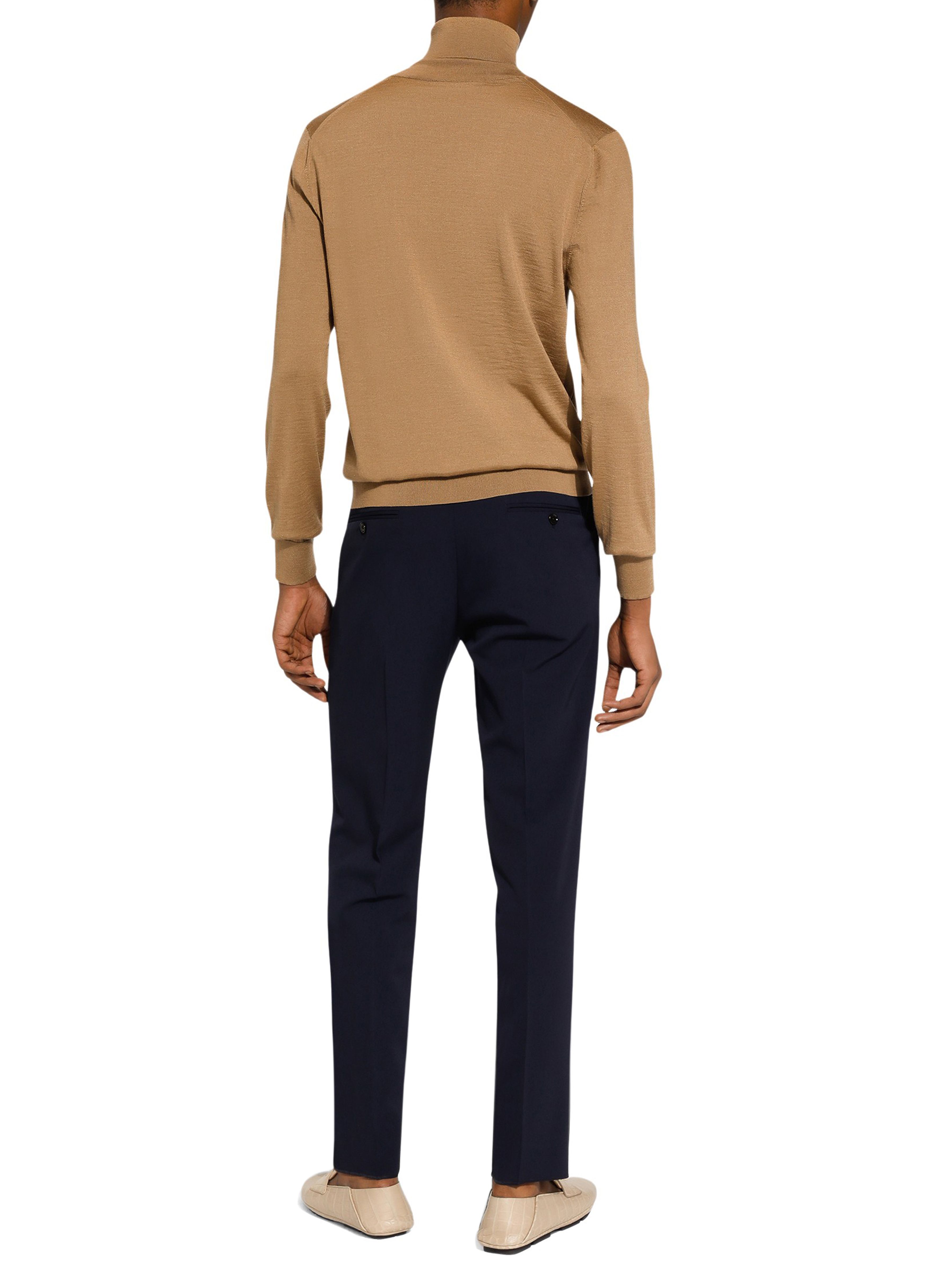 Dolce & Gabbana Cashmere silk turtle-neck sweater