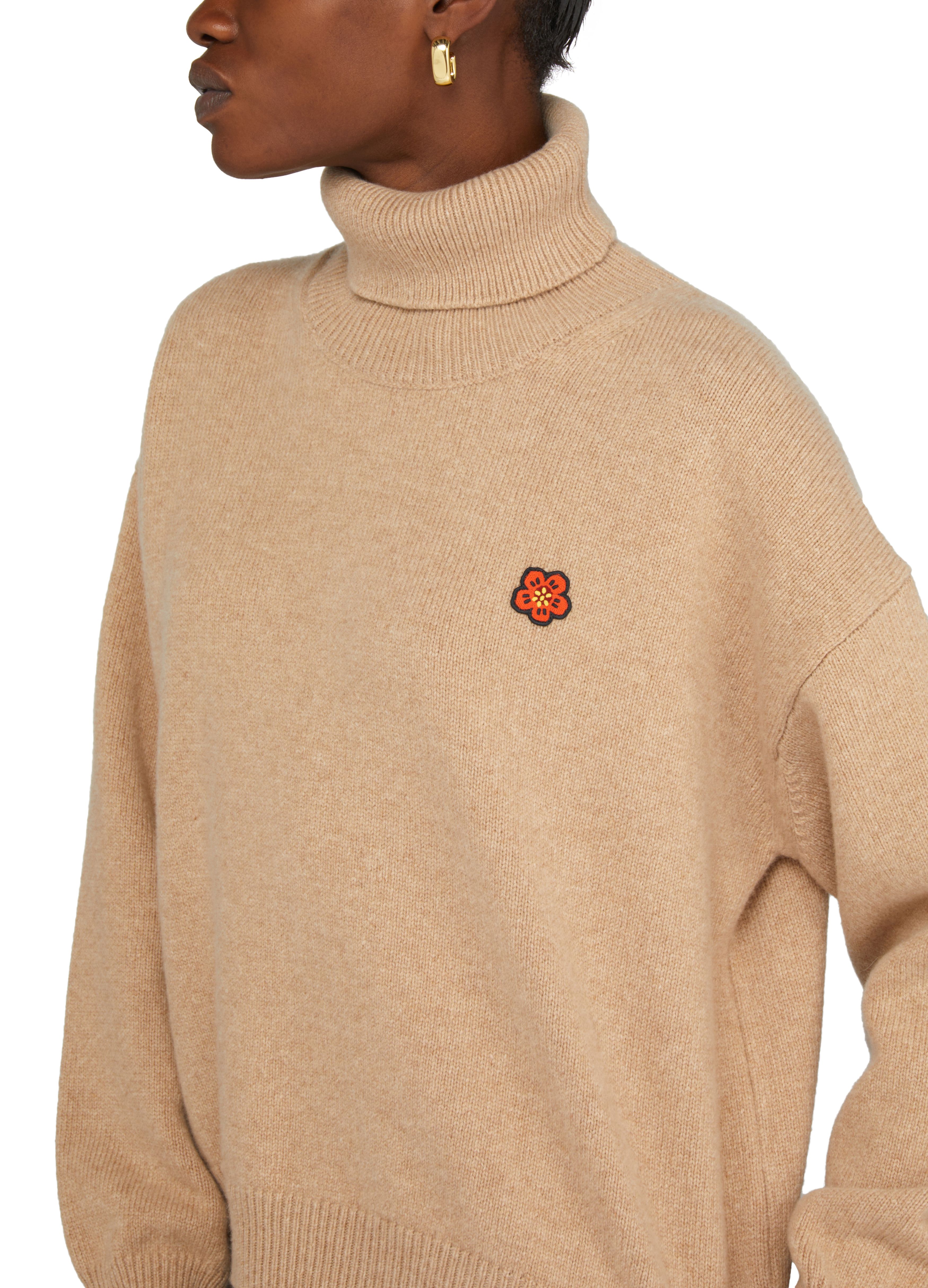 Kenzo Turtle neck crest jumper