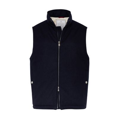 Brunello Cucinelli Flannel down vest